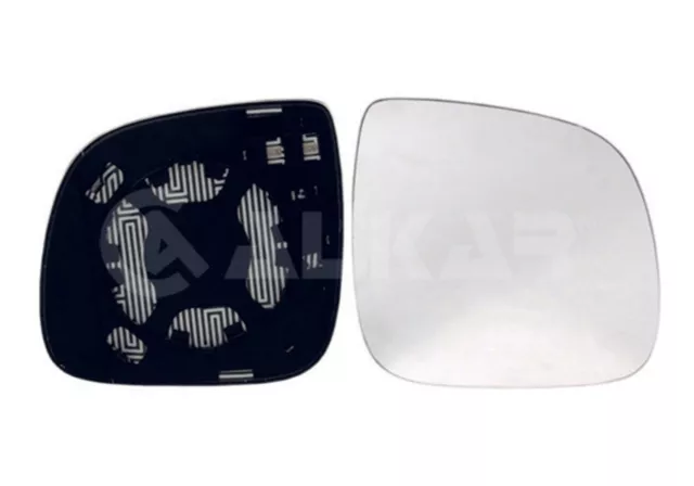 Spiegelglas Außenspiegel ALKAR 6432137 für VW 7L6 7L7 7LA TOUAREG beheizbar TDI