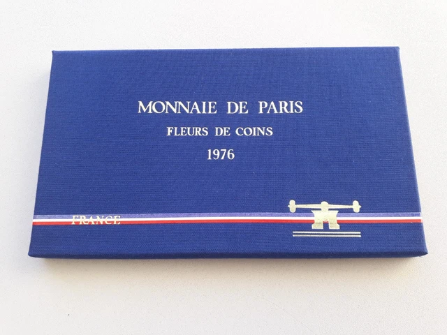 Coffret FDC 1976 avec 50 Fr Hercule Argent