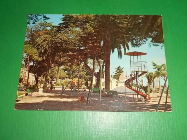 Cartolina Diano Marina - Giardini 1973.