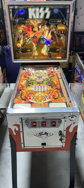 Kiss Pinball Machine Coin Op Bally 1978 Free Shipping