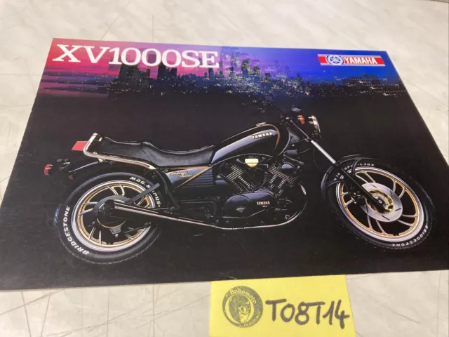 Yamaha XV1100SE XV1100 Se Booklet - Sale Catalogue Leaflet Motorcycle XV 1100