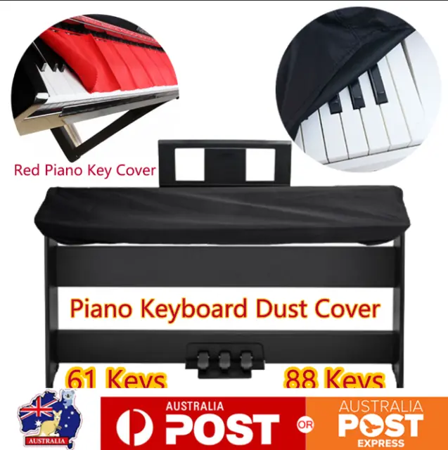 NEW Piano Keyboard Dust Cover For 88 & 61 Key Electronic Piano Dustproof Cover