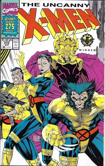 Uncanny X-Men, The #275 (Newsstand) VF/NM; Marvel | Chris Claremont Jim Lee - we