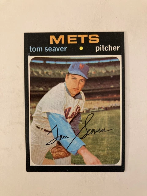1971 Topps Set Break-TOM SEAVER Baseball Card#160 id#9 NY Mets Reds Red Sox 1971 Topps Set Break-TOM SEAVER Baseball Card#160 id#9 NY Mets Reds Red Sox