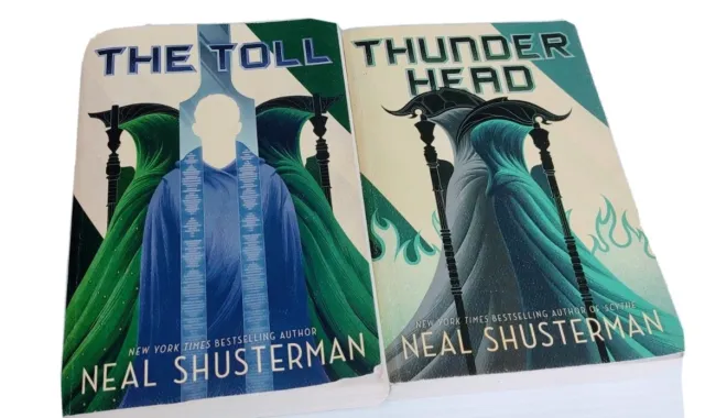 The Toll and Thunderhead by Neal Shusterman Paperback Novels