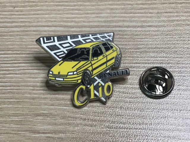 Pin's Pins Pin Badge - RENAULT -CLIO I / 1 16 S - ARTHUS BERTRAND
