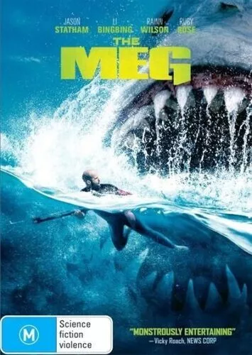 Meg, The (DVD,2018) Region 4 - NEW+SEALED