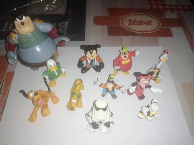 lot de personnages mickey et compagnie