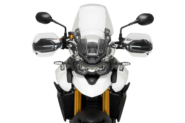 Puig Handschutzverlängerung Für Honda X-ADV 2017-2019 – Transparent, Aus PMMA, Windabweisend