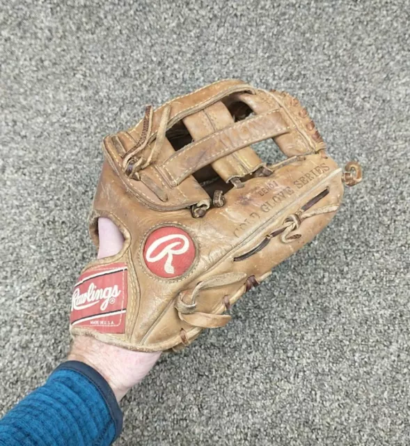 Rawlings PRO-1000H Heart of the Hide RHT Glove 12” H-Web USA NEEDS SOME WORK