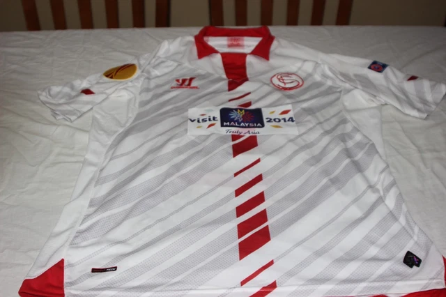 Maillot Officiel Sevilla FC Warrior – Visit Malaysia, Dos N°40, Taille T/Xl
