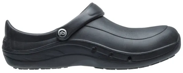 Toffeln Ezi Protekta Vented Safety Clog 845 - Black - Washable Work Shoes