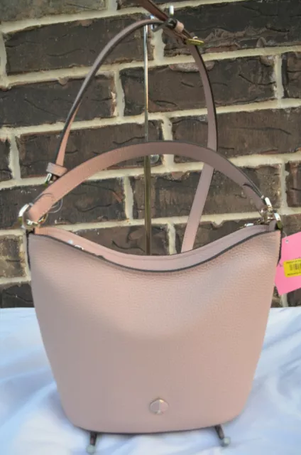 NWT $278 KATE Spade Leather Polly Small Hobo Convertible Bag