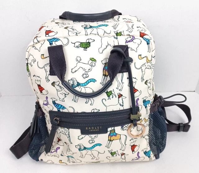 RADLEY LONDON DOGS Responsible Off on an Adventure Medium Nylon Ziptop