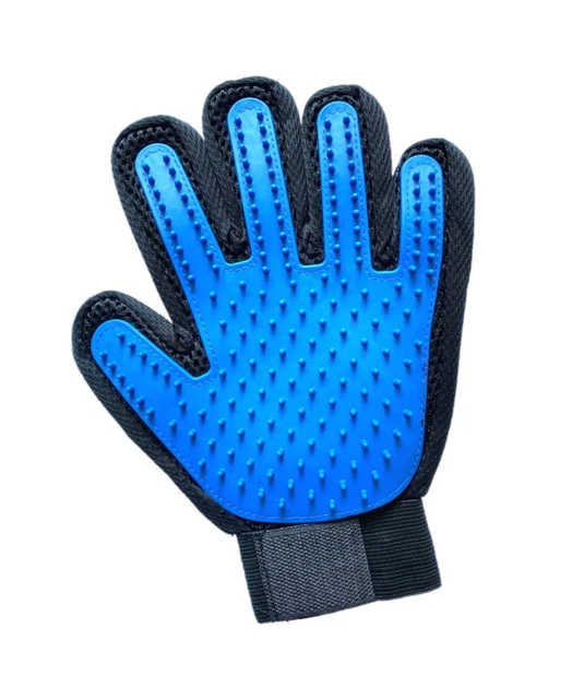 Pet Hair Remover Gloves Brush Dog Cat Grooming Massage Deshedding (Lot of 44)