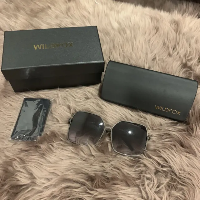 Wildfox Fontaine Gray Sunglasses