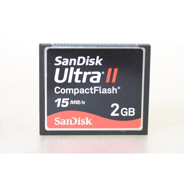 Sandisk 2GB Compactflash Mapa Ultra II15 MB/S / Cf Tarjeta / de Memoria 2GB