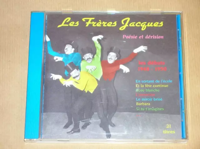 CD / Les Freres Jacques/Poesie Et Derision / 1948-1950 / Sehr Guter Zustand