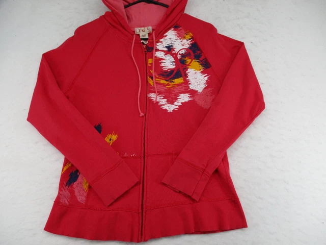 OP OCEAN PACIFIC Vintage Zip Up HOODIE Sweatshirt, Girl’s Junior Size XL 15-17