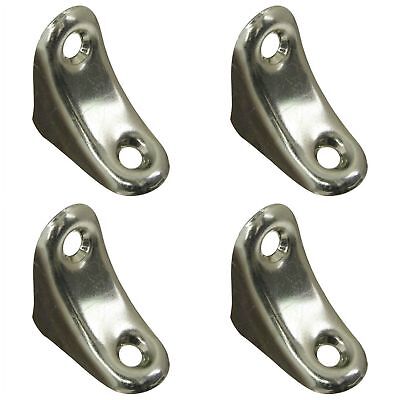 National Hardware Zinc Plated 1" X 3/4" Chair Braces  4 Pack N229-112