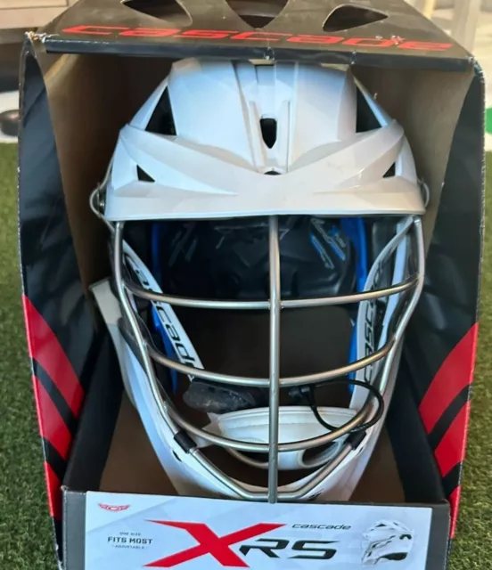 Cascade XRS Lacrosse helmet - White