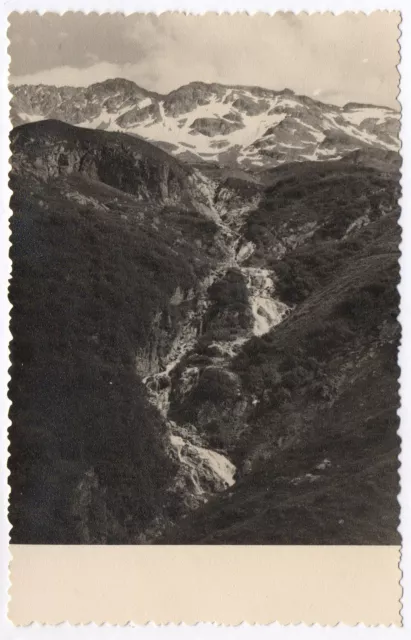 PHOTO Massif du Mont Blanc Contamines-Montjoie Vers 1950 Haute-Savoie Montagne