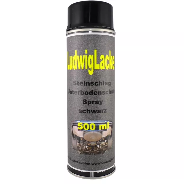 Spraydose Steinschlagschutz Unterbodenschutz 500ml Schwarz TOPpreis Bitumen