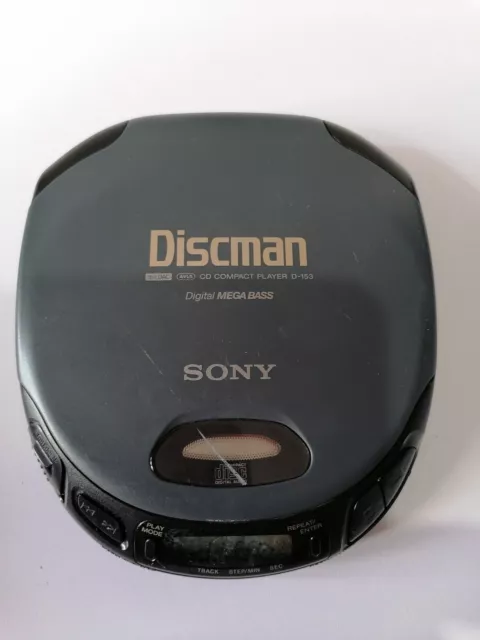 SONY DISCMAN D-153 Mega Bass Portable CD Player Tested EUR 29,21 - PicClick  ES