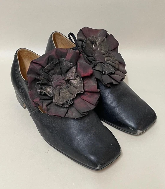 Scarpe da uomo vintage Abello & Davide - costume / teatro / film - dandy fiammeggiante
