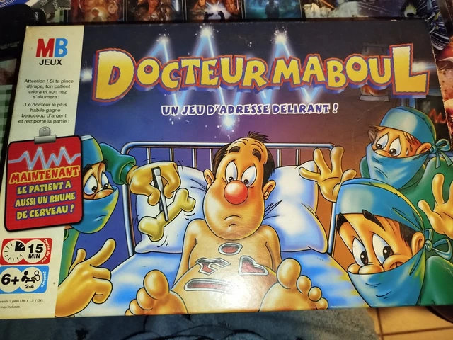 Docteur Maboul – Jeu MB 1978 – Jeu De Société Vintage – Adresse Et Dextérité