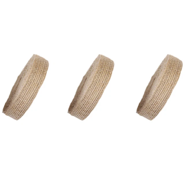 3 rollen Sackleinen Haar Bogen Band Diy Urlaub Handwerk Band