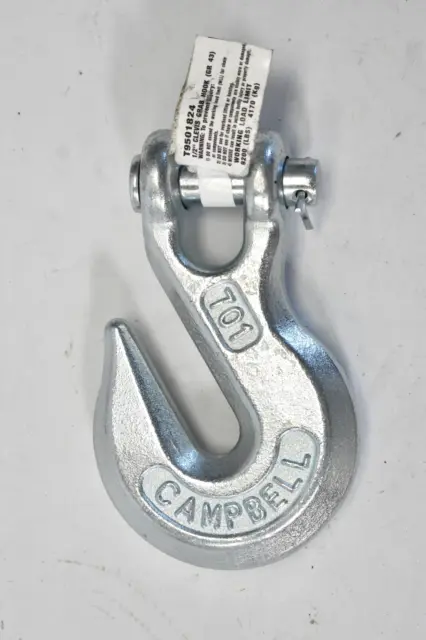 Campbell Chain Grab Hook 9200 Lbs Forged Steel 1/2" T9501824 Grade 43 Tool