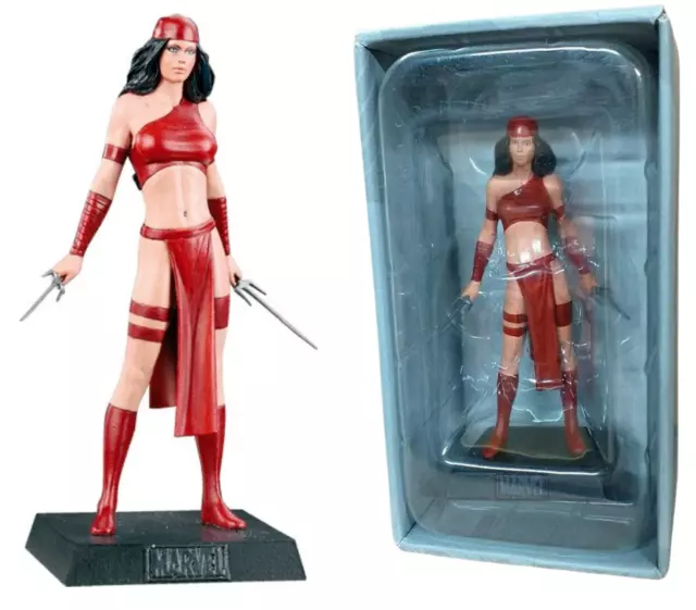 Marvel Super Heroes Elektra 17 Figurine Plomb Collection Eaglemoss Comics BD TV