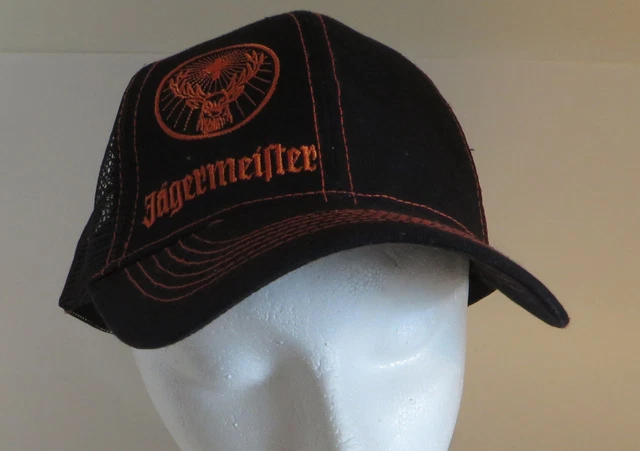 Jagermeister Trucker Mesh Snap Back Cap Hat Bar Liquor
