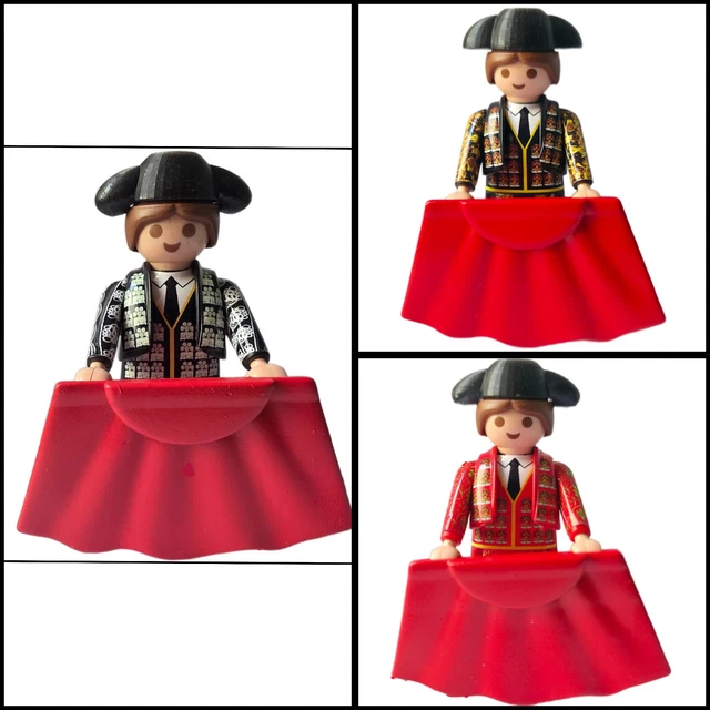 PLAYMOBIL TOREROS TAUROMAQUIA plaza corrida de toros España san