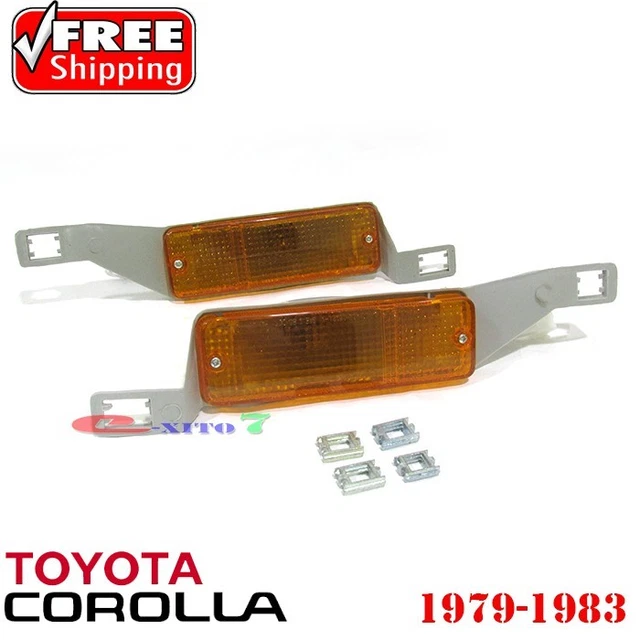 TOYOTA COROLLA KE70 TE71 TE72 DX Front Bumper Parking Turn Signal Light