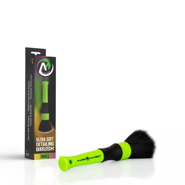 Alien Magic Car Care Ultra Soft Detailing Brush Scratch FREE Bristles SMALL