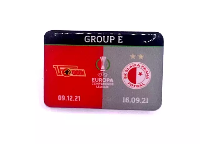 1. FC Union Berlin Anstecker Fussball Pin Europa Conference League #333