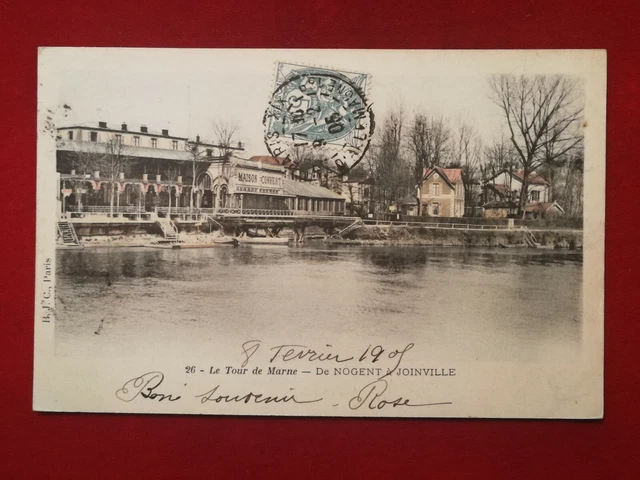 CPA 94 de NOGENT à JOINVILLE - Le Tour de Marne