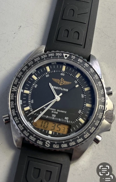 BREITLING New Pluton 3100 Quartz A51037 EUR 705 00 PicClick IT