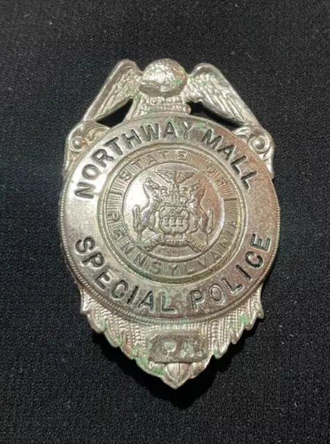 Altes Polizei Brustabzeichen - Pennsylvania Northway Mall Special Police #118