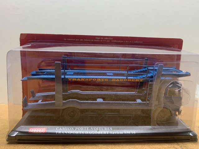 PEG101 CAMIONS PEGASO Salvat 1/43 : remorque porte-voitures Cadeau 1970