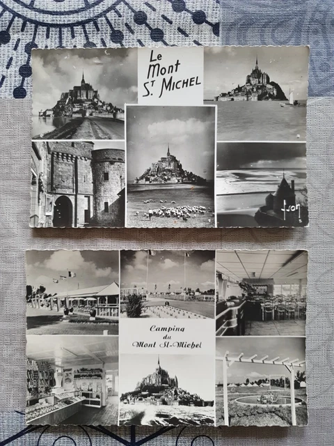 Cartes Postales Anciennes Mont St Michel Photo