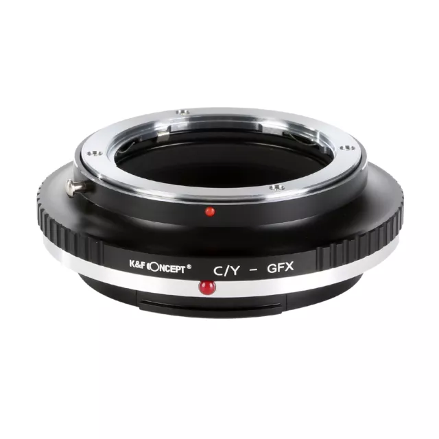 K&F Concept adapter for Contax CY YC Mount Lens to Fuji GFX Medium Format Camera