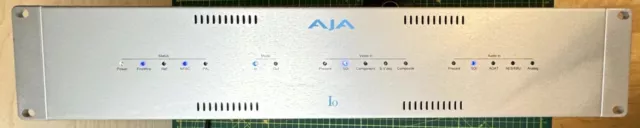 AJA IO 10-bit SDI Analog External Video Capture Card External Breakout Box