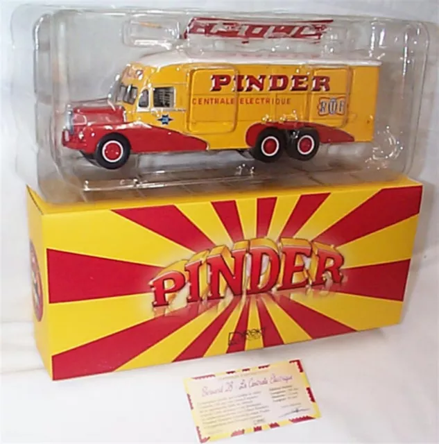 Pinder Circus Bernard 28 Electrical 1-43 scale New in Box Direkt Collection