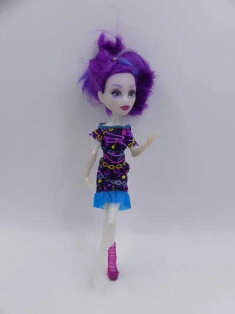 Monster High Electrified Hair-Raising Ghouls Ari Hauntington Doll DAMAGED HAIR