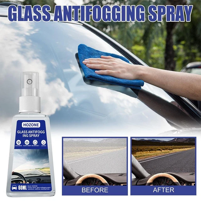 Car Glass Anti-Fog Rainproof Waterproof Coating Agent Tool For Windows 60ML G2Y2