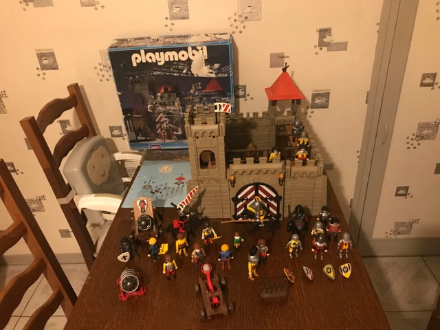 Pièces De Château Playmobil Médiéval - Références 3666, 3667, 2509 - Occasion - Pour Agrandir Votre Château