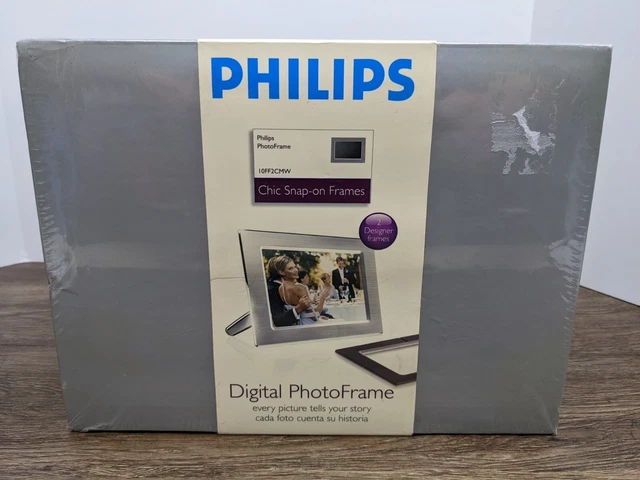 PHILIPS DIGITAL PHOTO PICTURE FRAME 10FF2CMW 10.2" LCD Panel 3:2 Photo - NEW